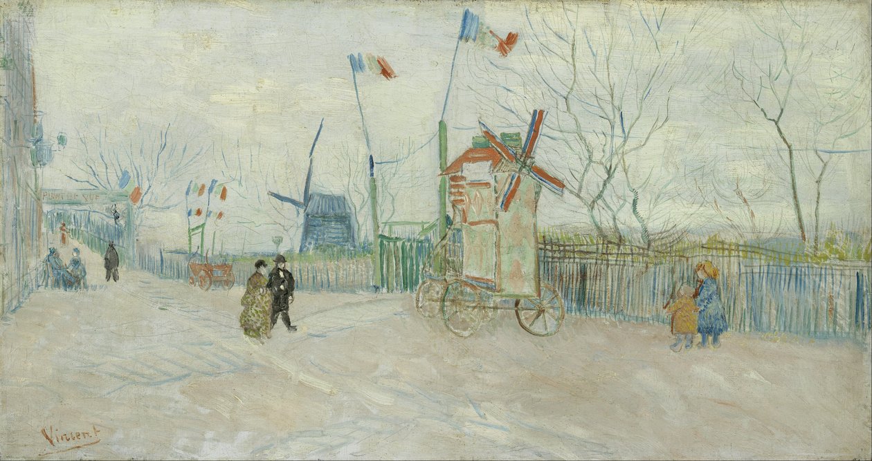 Impasse des Deux Frères af Vincent van Gogh