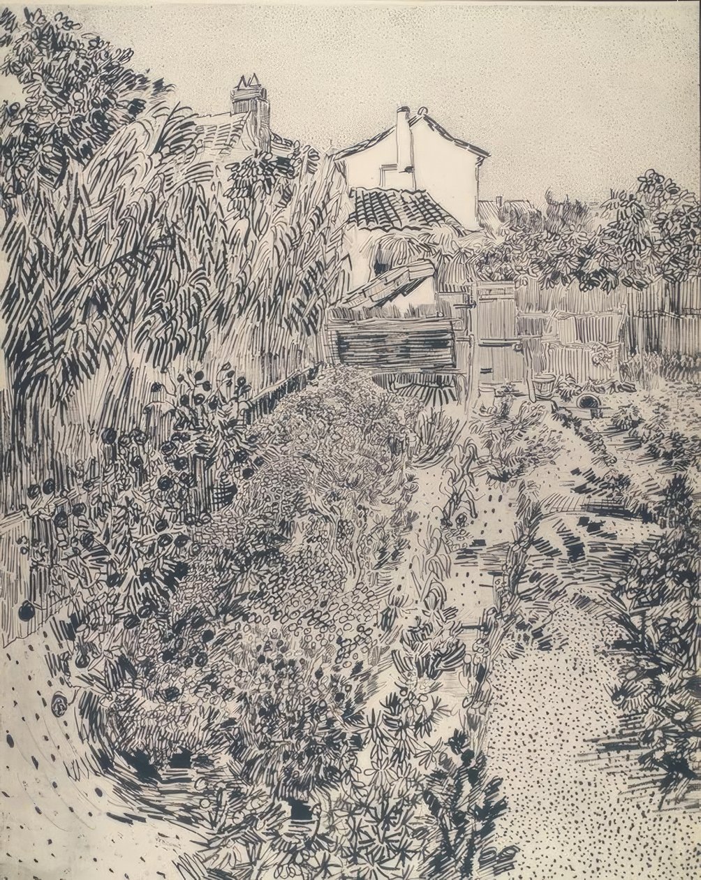 Lille sommerhushave af Vincent van Gogh