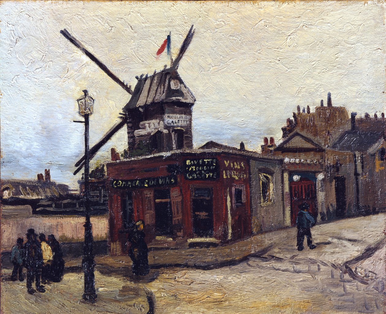 Le Moulin de la Galette af Vincent van Gogh