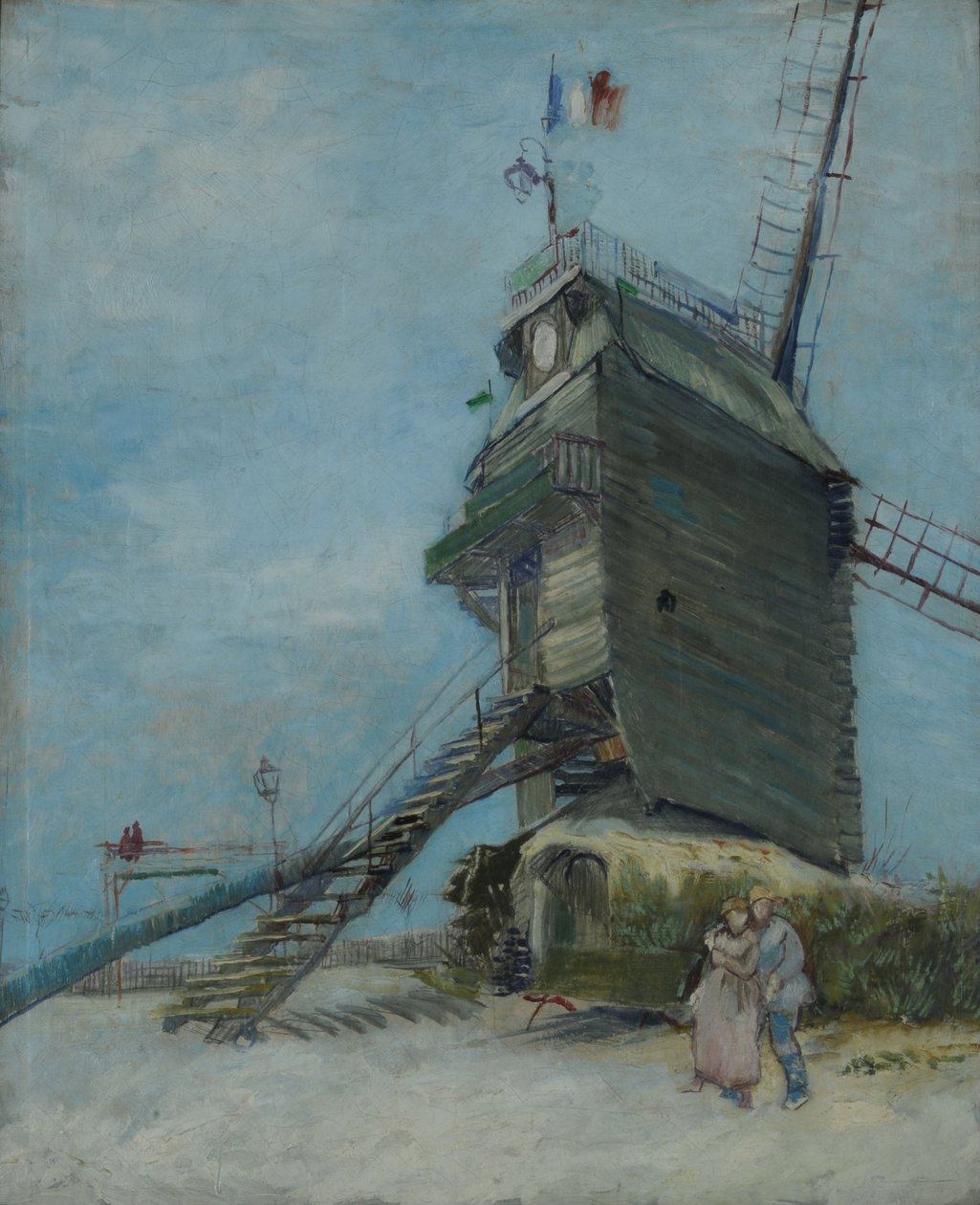 Moulin de la Galette, 1886 af Vincent van Gogh