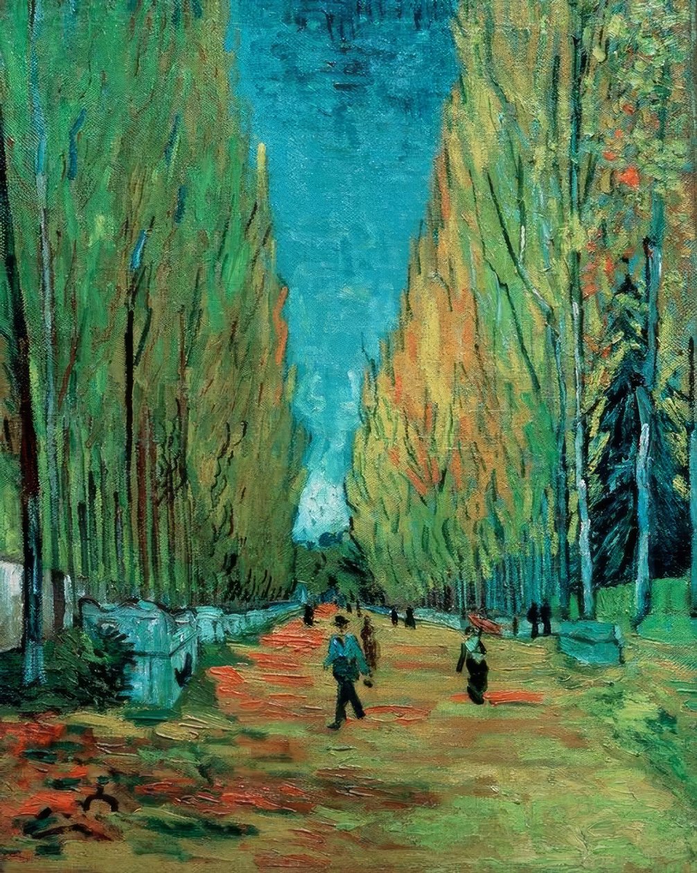 Les Alyscamps af Vincent van Gogh