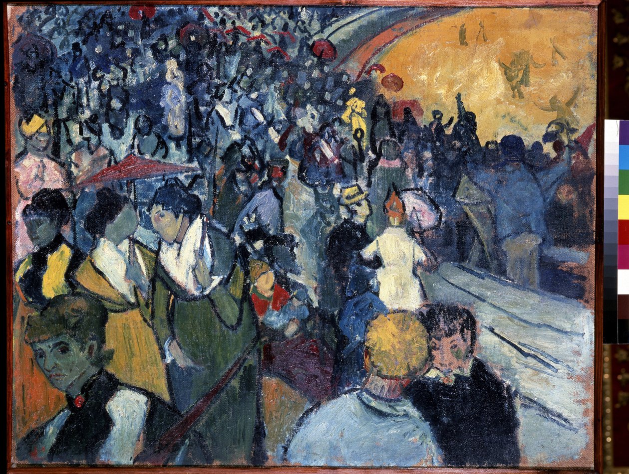 Arenaer i Arles. Maleri af Vincent Van Gogh (1853-1890) af Vincent van Gogh