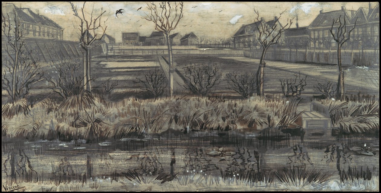 Planteskole på Schenkweg af Vincent van Gogh