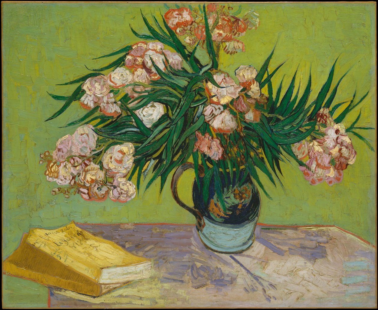 Oleanderbuske af Vincent van Gogh