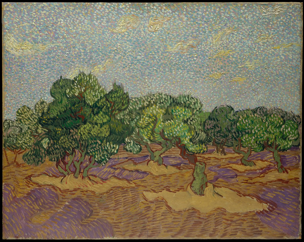 Oliventræer af Vincent van Gogh