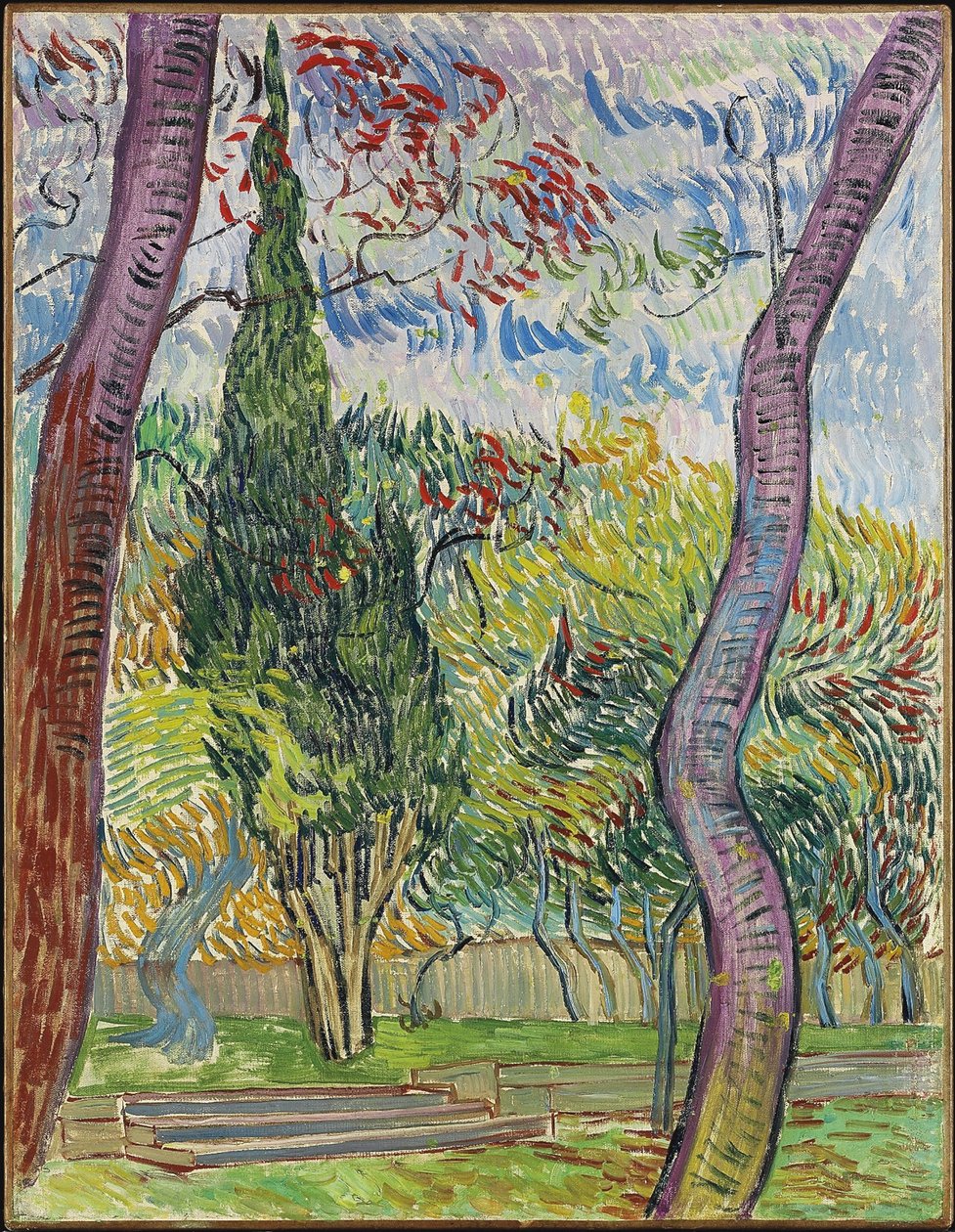 Saint-Paul Hospital Park, 1889 af Vincent van Gogh