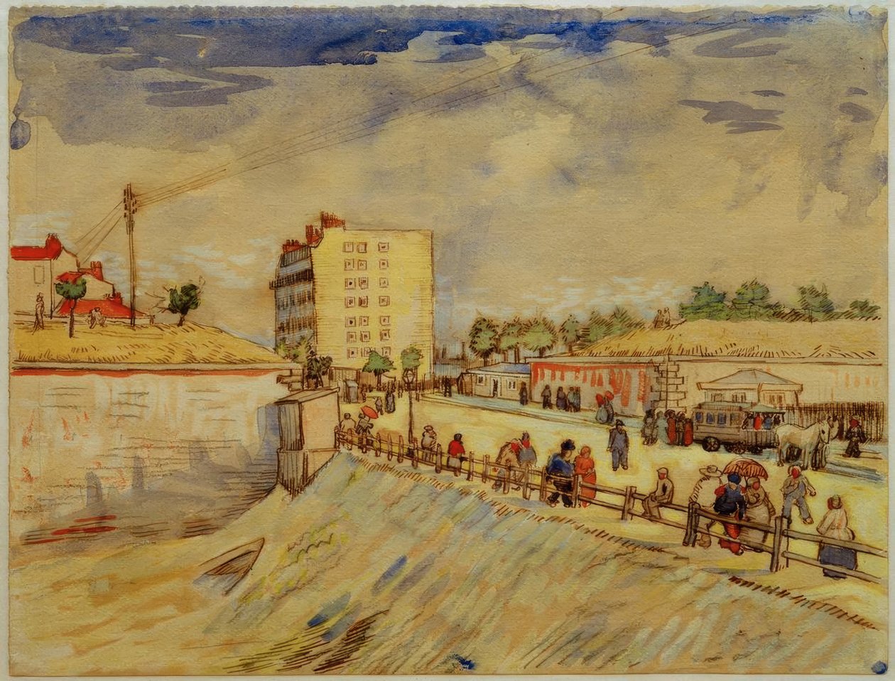 Paris byport af Vincent van Gogh