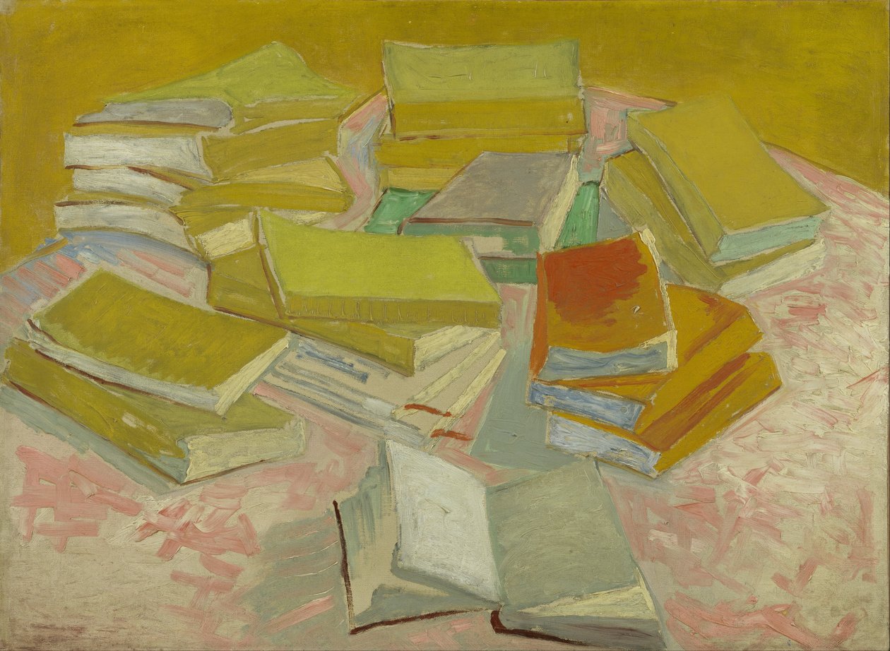 Bunker af franske romaner af Vincent van Gogh