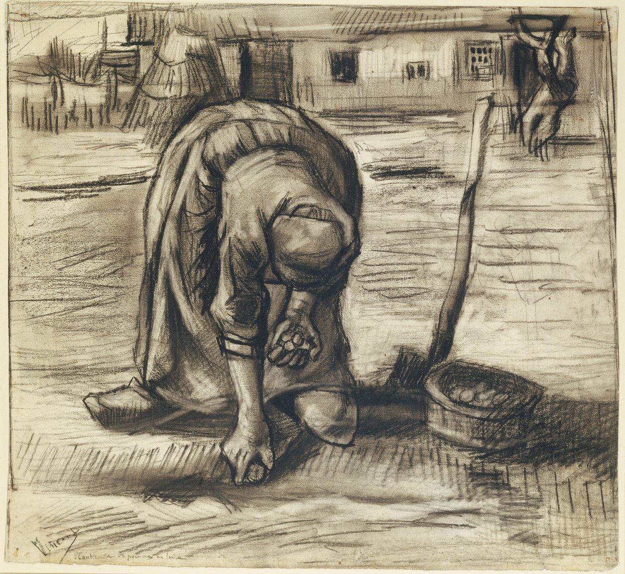 Kartoffelplanter af Vincent van Gogh