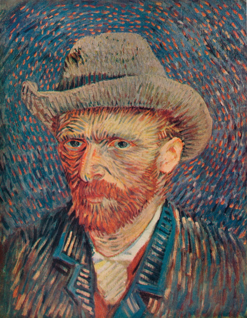 Portræt af kunstneren, 1887 af Vincent van Gogh