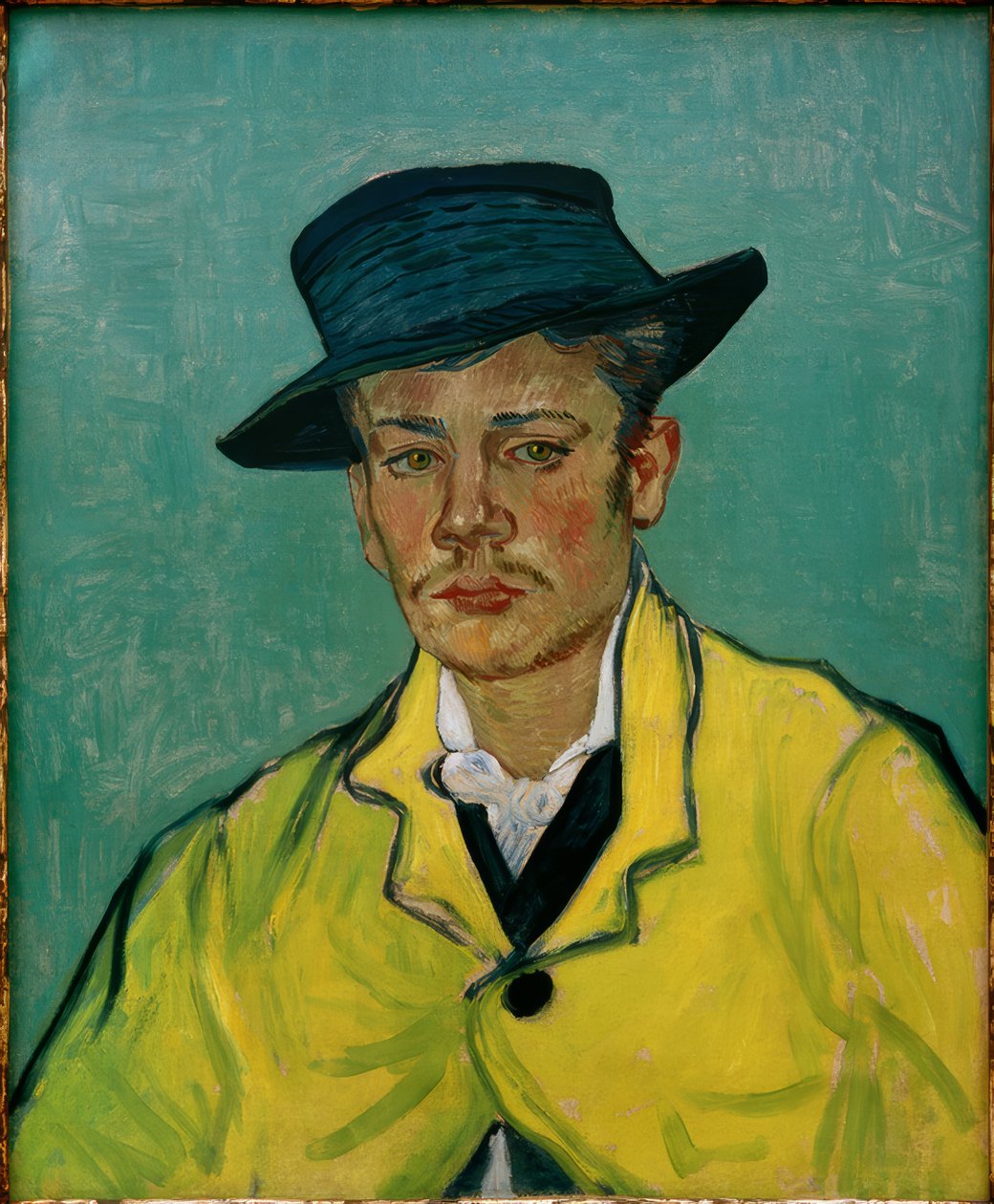 Portræt af Armand Roulin (Portræt Armand Roulin) af Vincent van Gogh