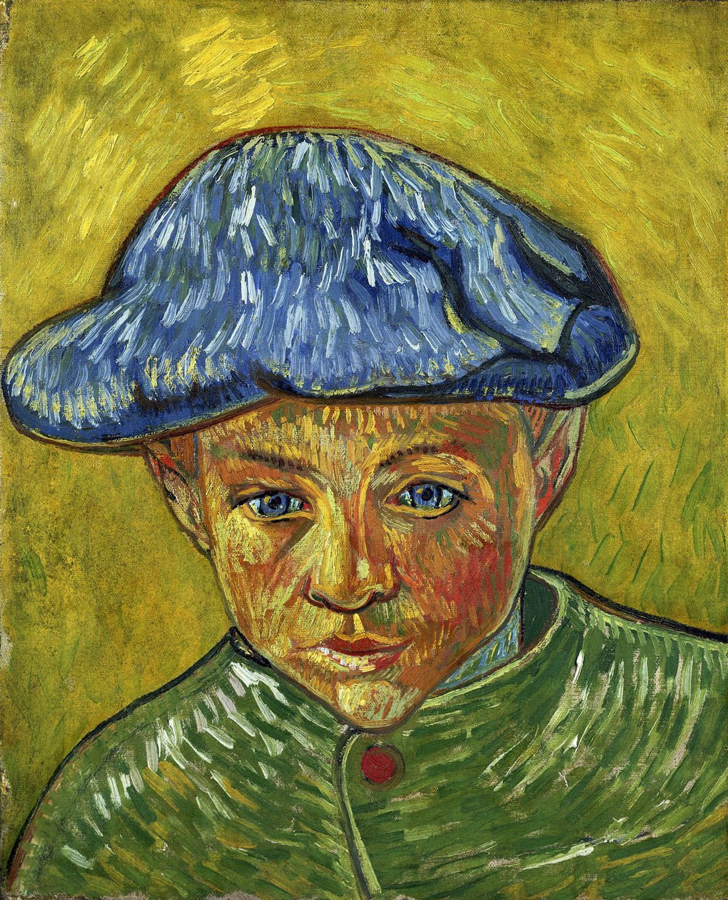 ""Portræt af Camille Roulin"" Peinture af Vincent van Gogh (1853-1890) 1888 Dim 40,5 X 32,5 cm Van Gogh Museum, Amsterdam af Vincent van Gogh