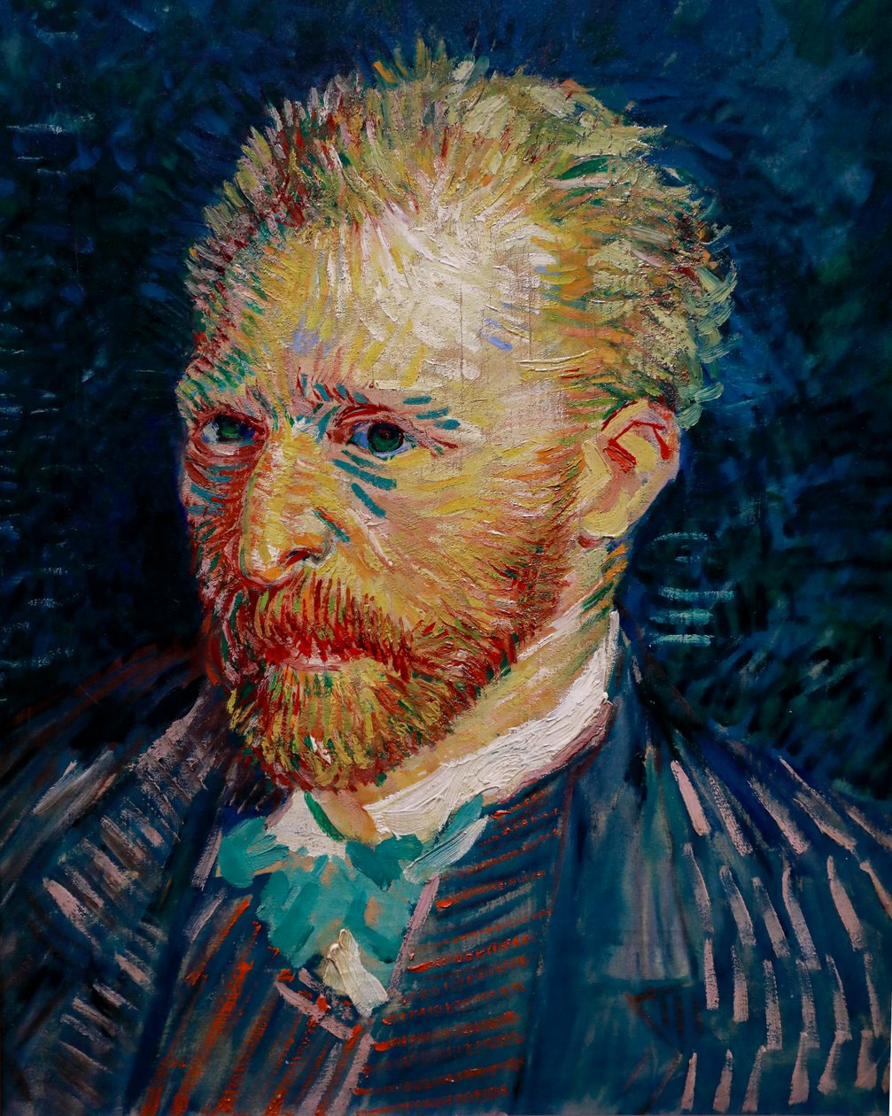 Portræt af kunstneren af Vincent van Gogh