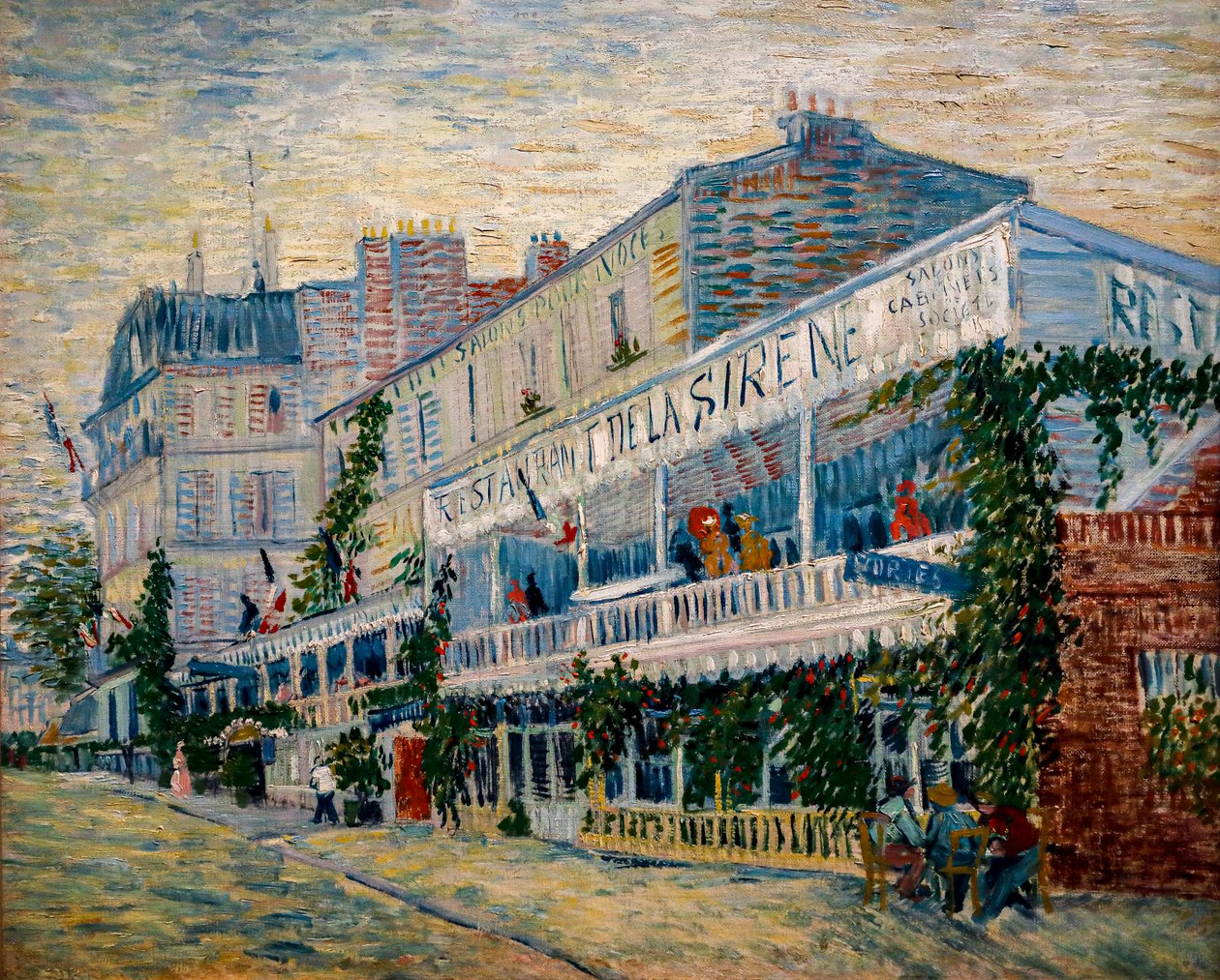 Havfrue Restaurant af Vincent van Gogh