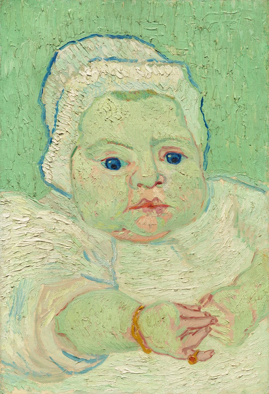 Roulins Baby, 1888 af Vincent van Gogh