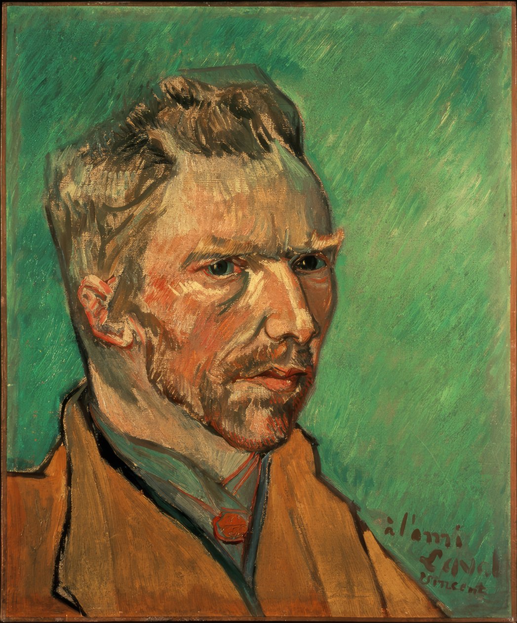 Selvportræt af Vincent van Gogh