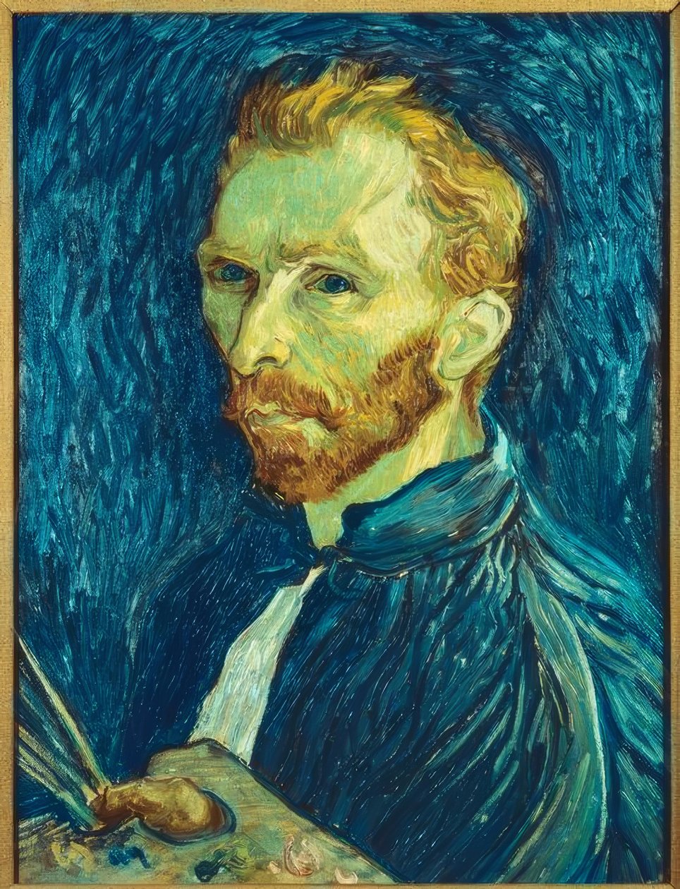 Selvportræt af Vincent van Gogh