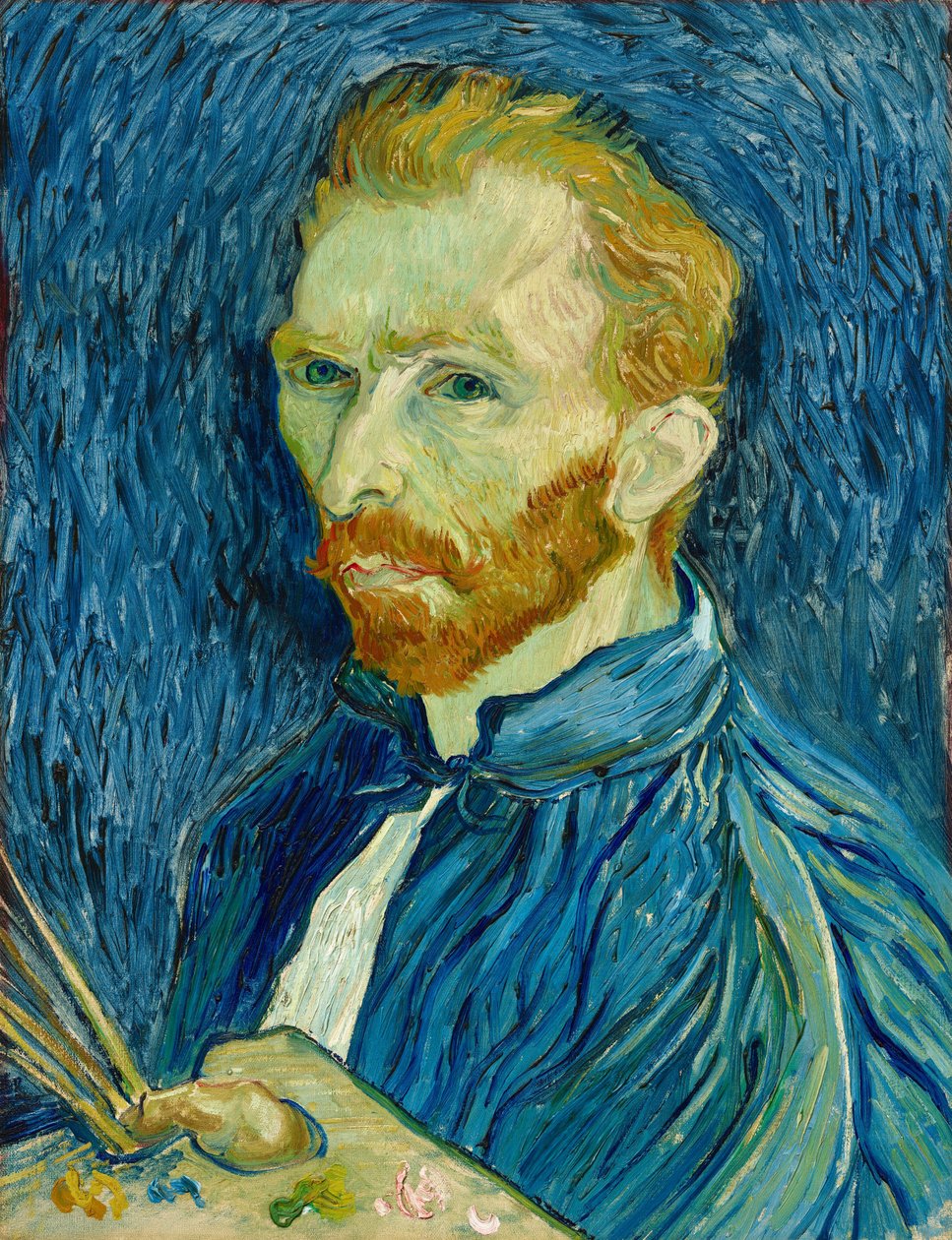 Selvportræt af Vincent van Gogh