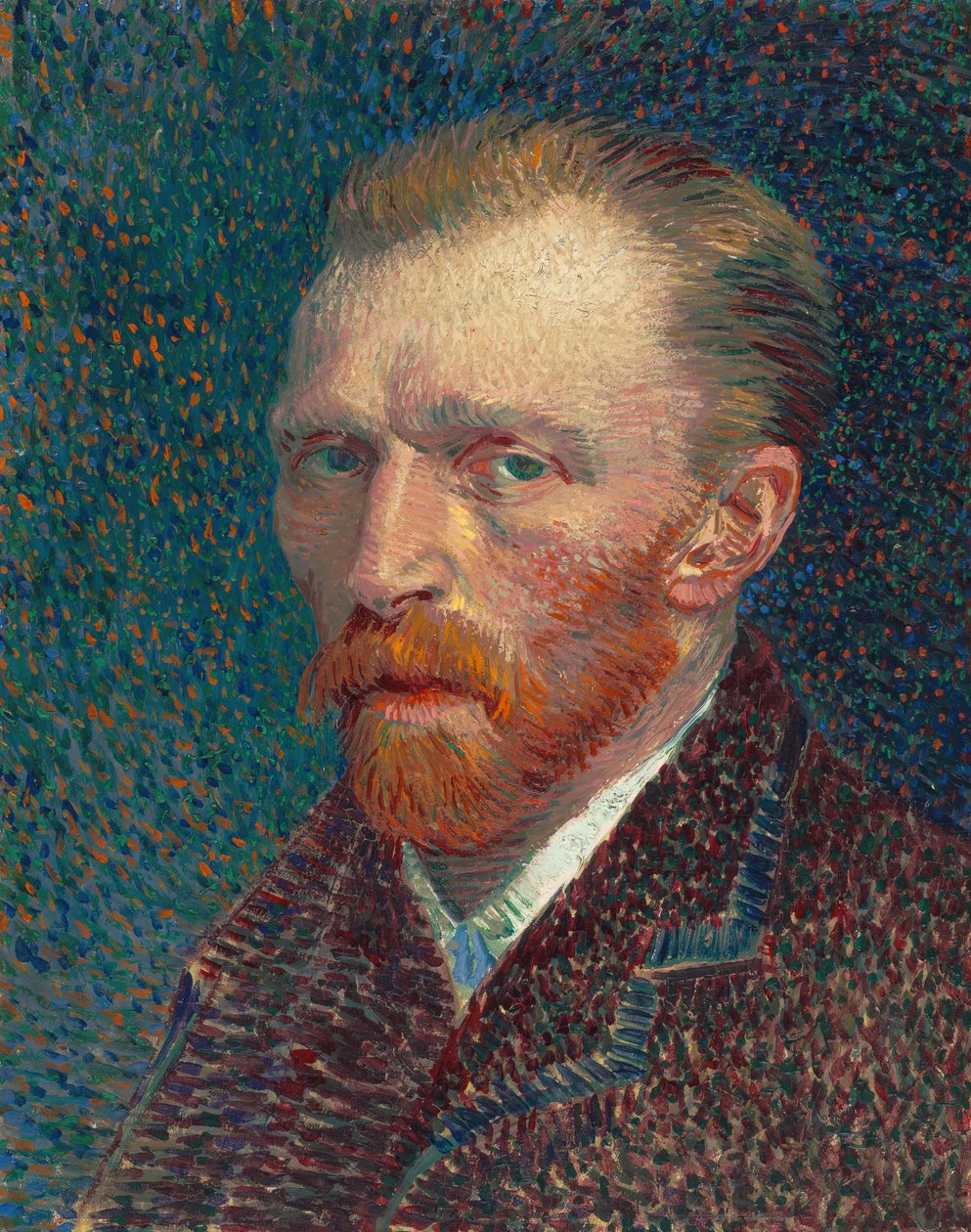 Selvportræt, 1887. af Vincent van Gogh