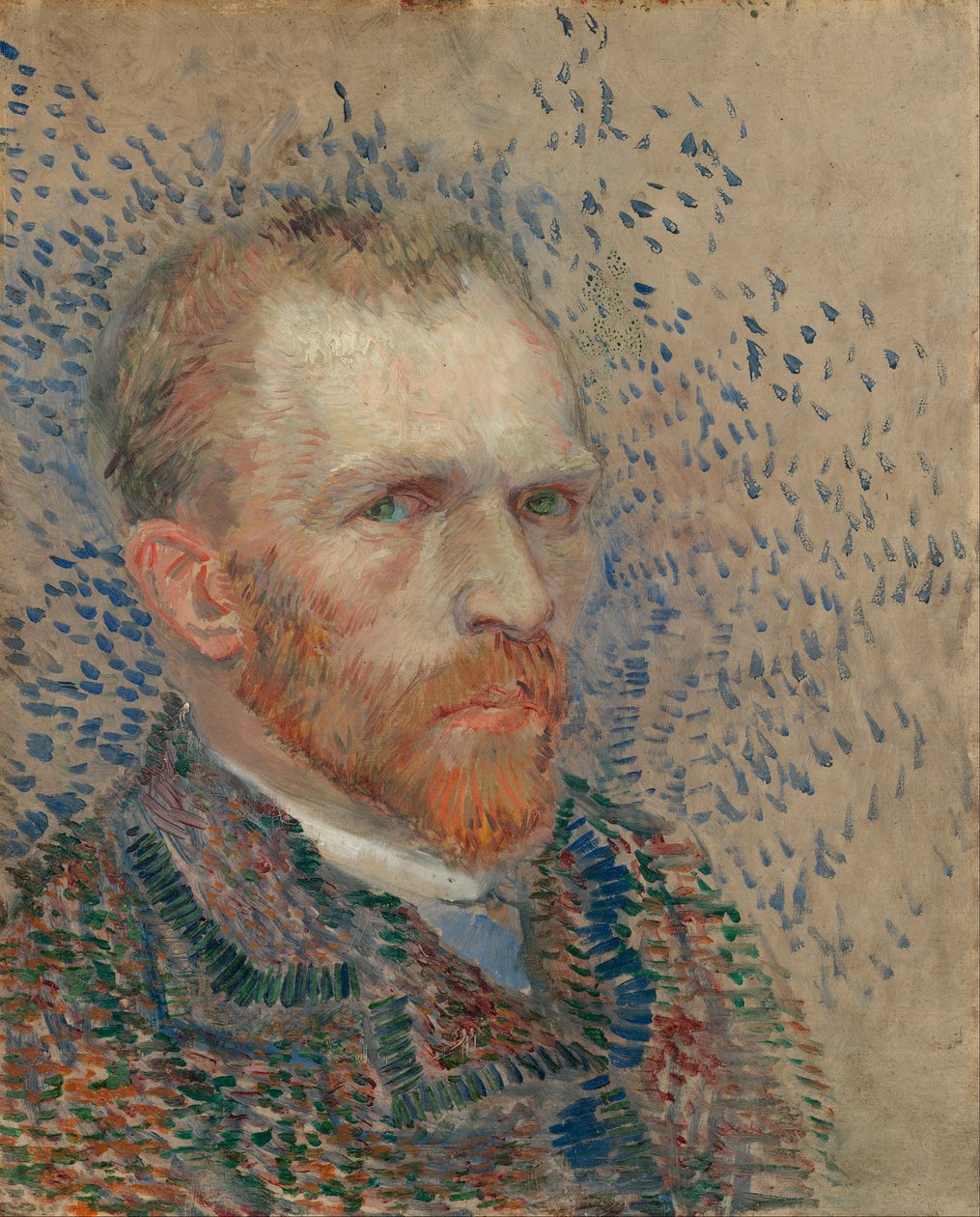 Selvportræt af Vincent van Gogh