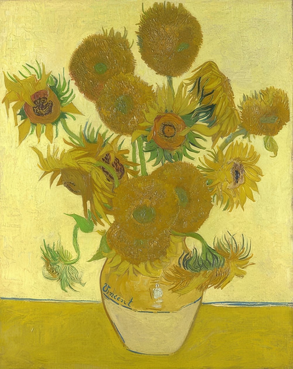 Solsikker. 1888 af Vincent van Gogh