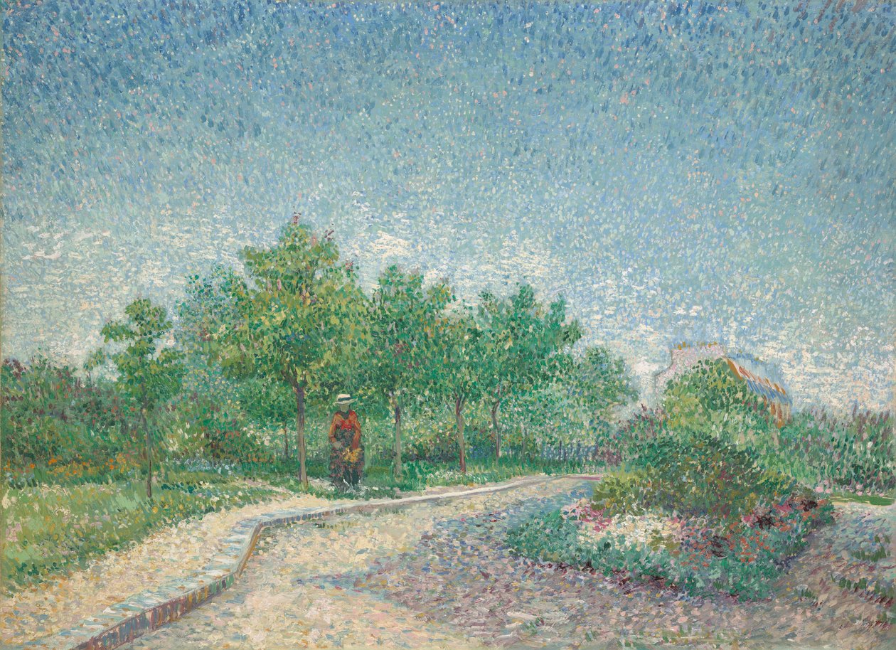 Square Saint-Pierre, Paris af Vincent van Gogh