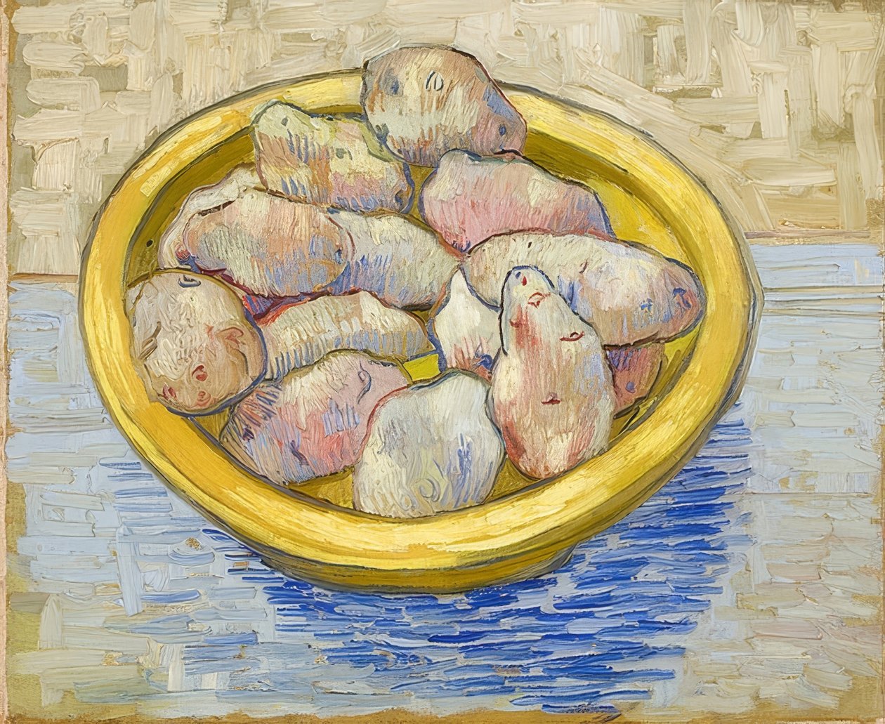 Stilleben med kartofler. 1888 af Vincent van Gogh