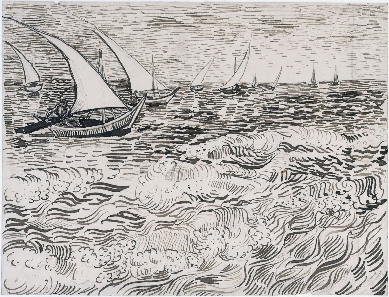 Brænding af Vincent van Gogh