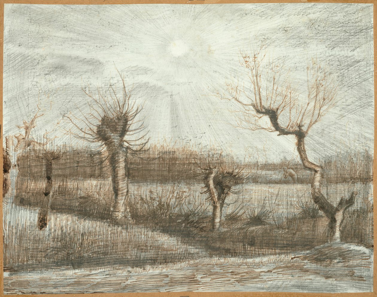 Tetards (Pollards) af Vincent van Gogh