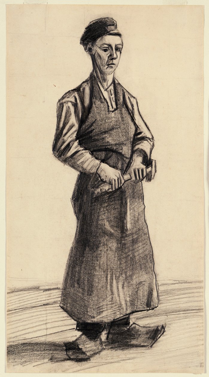Smedens dreng, 1882 af Vincent van Gogh