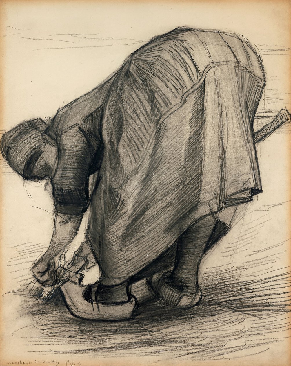 Gulerodstrækkeren af Vincent van Gogh