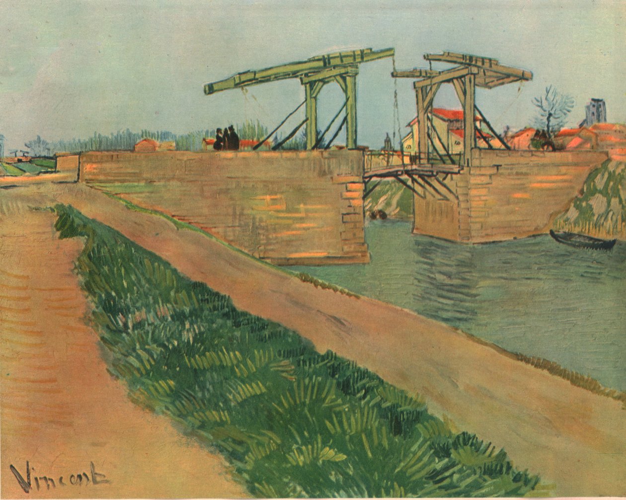 Vindebroen, marts 1888, 1947. af Vincent van Gogh