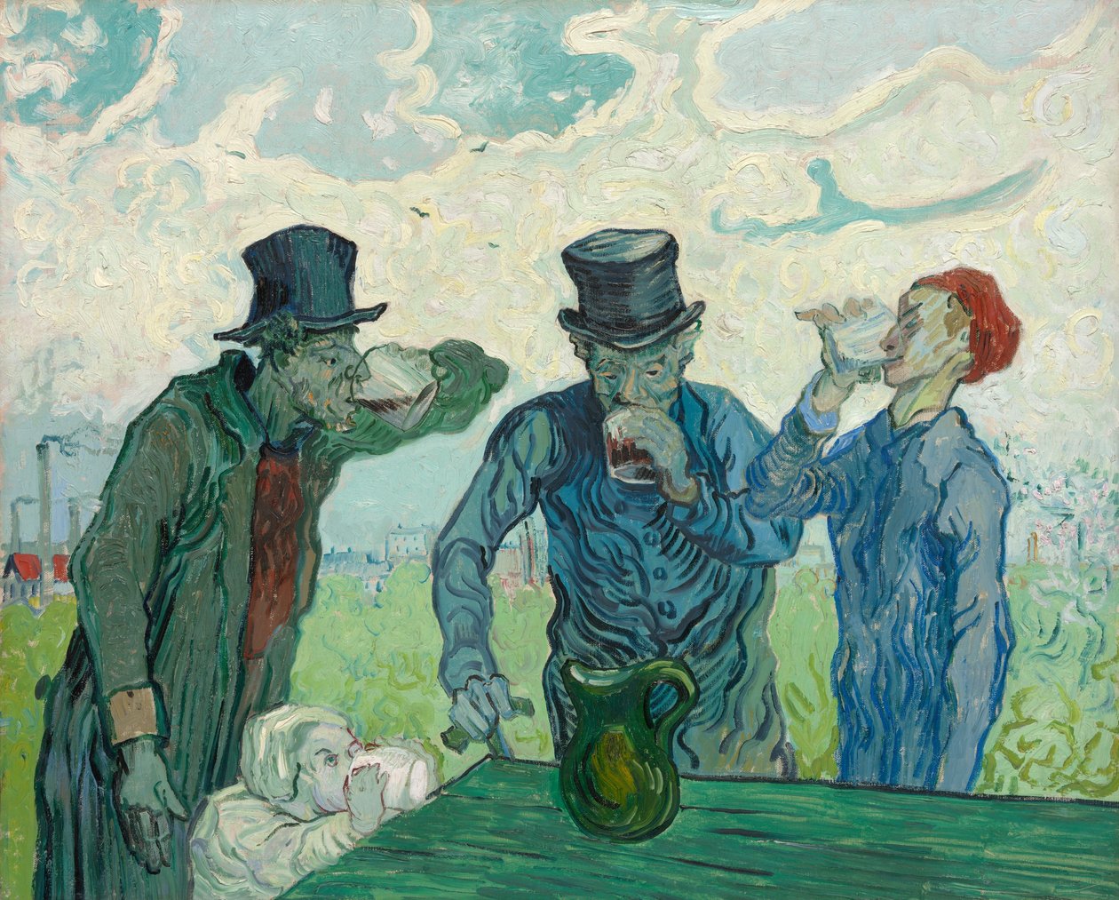 Drikkerne af Vincent van Gogh