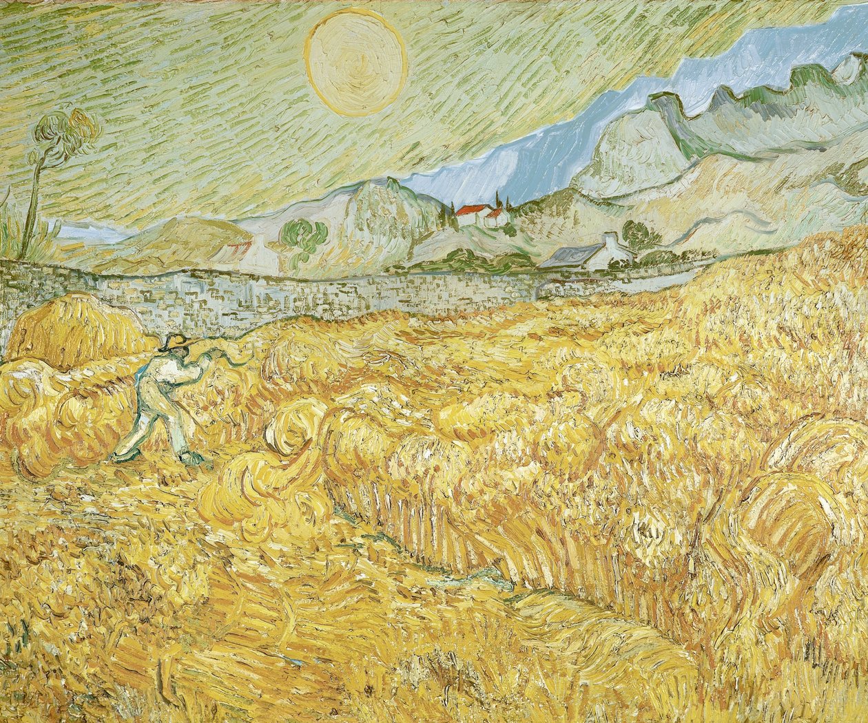 Høstmaskinen af Vincent van Gogh