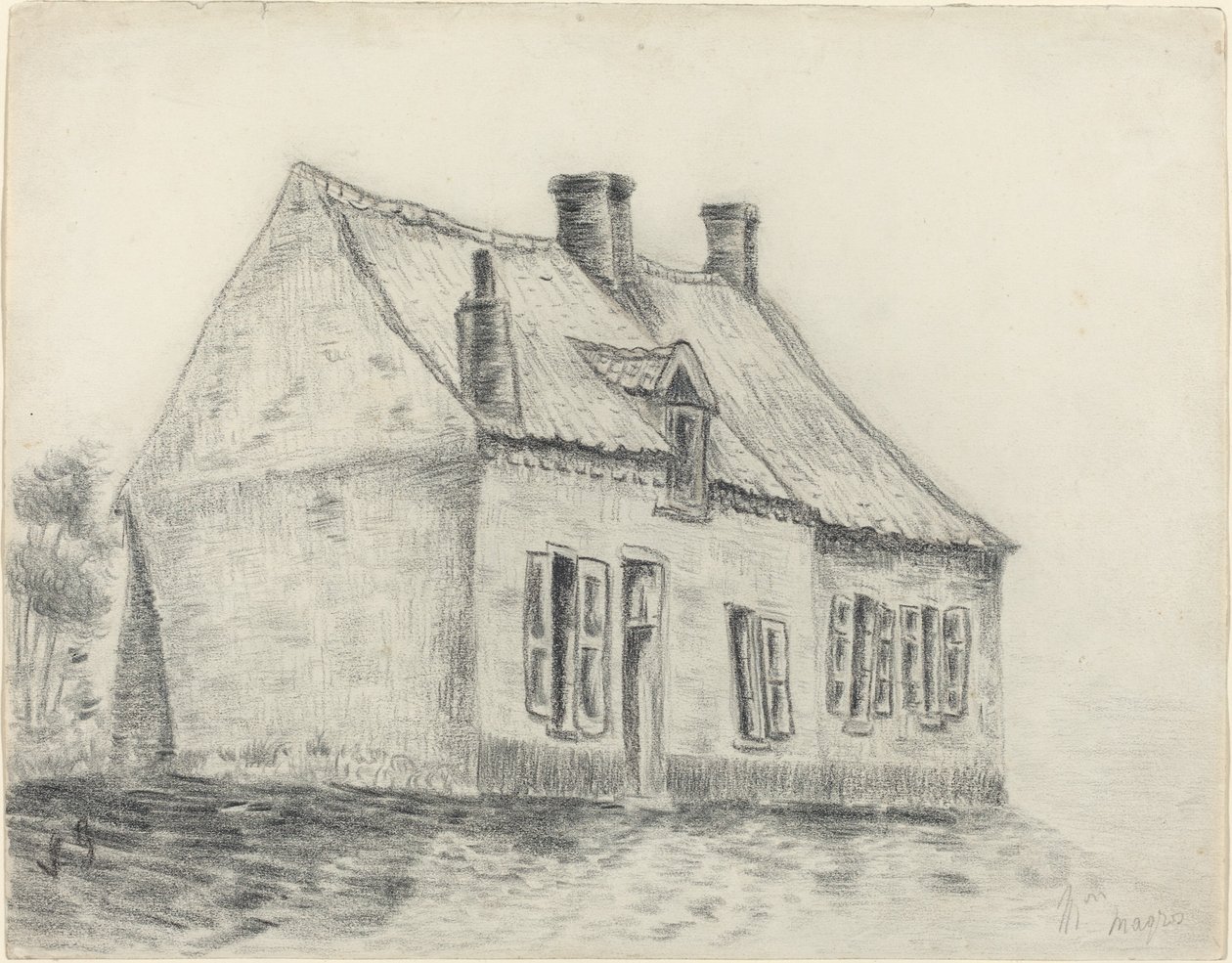 Magrothuset, Cuesmes af Vincent van Gogh