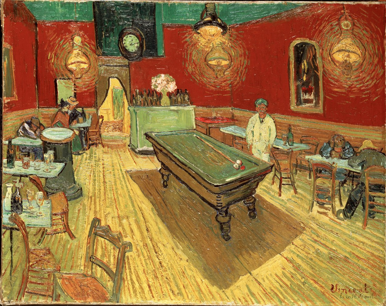 Natcaféen af Vincent van Gogh
