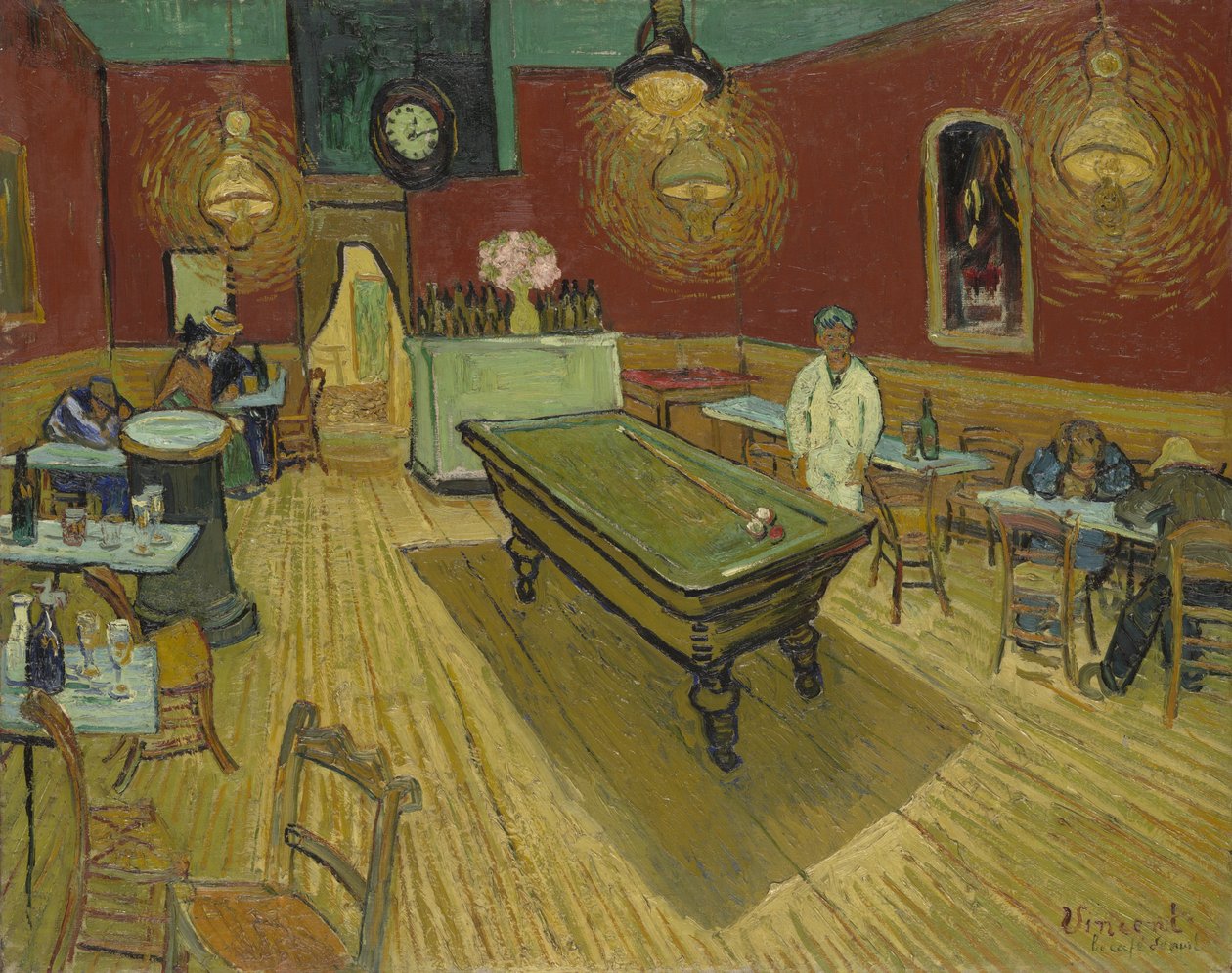 Natcaféen af Vincent van Gogh