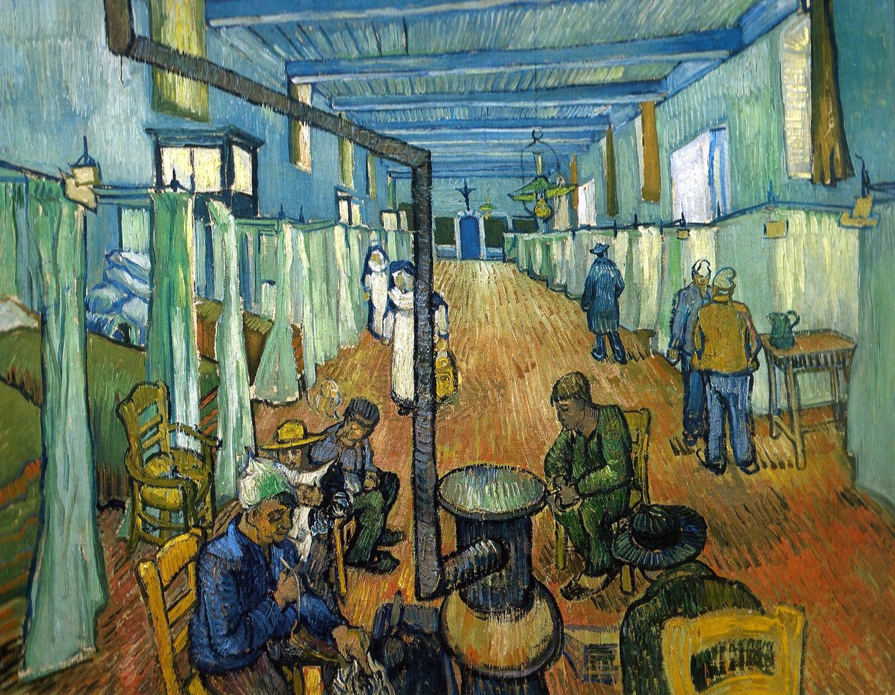 Afdelingen på hospitalet i Arles af Vincent van Gogh