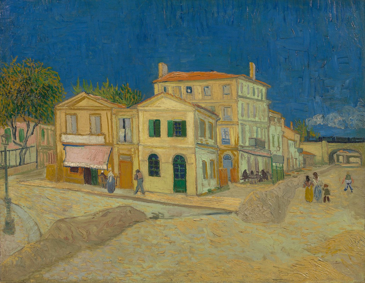 Det Gule Hus af Vincent van Gogh