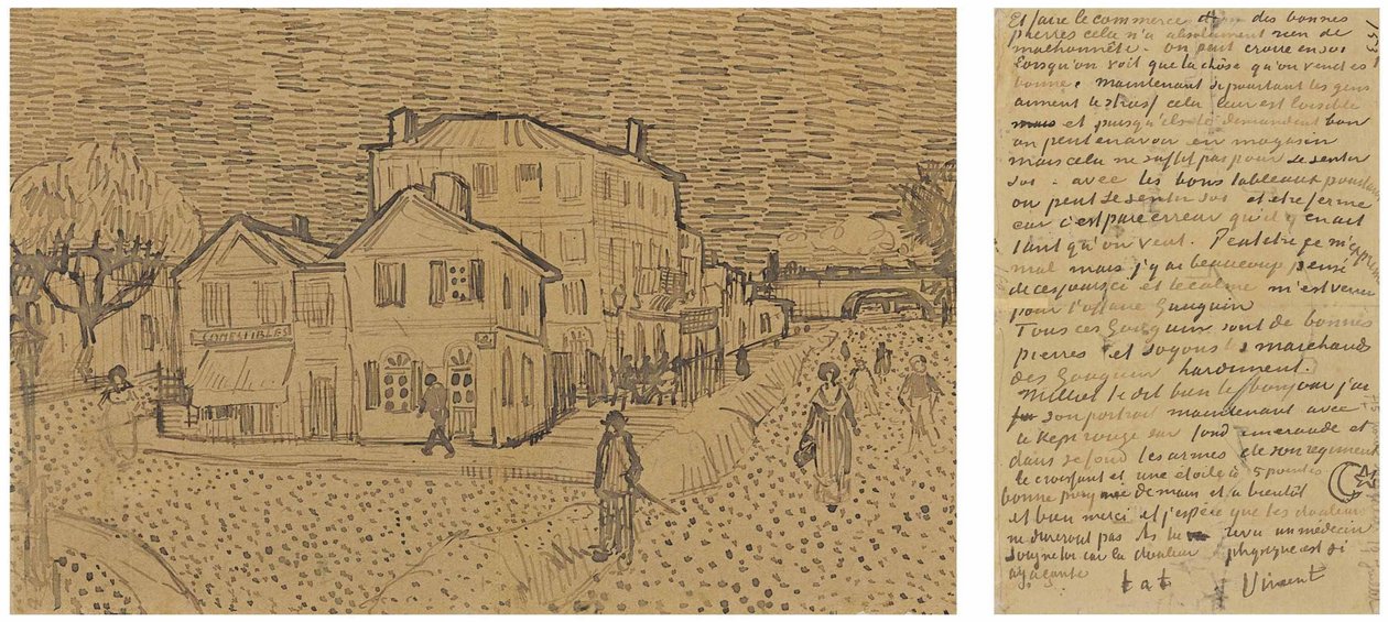 Det gule hus Gaden, brev til Theo fra Arles, lørdag den 29. september 1888 af Vincent van Gogh