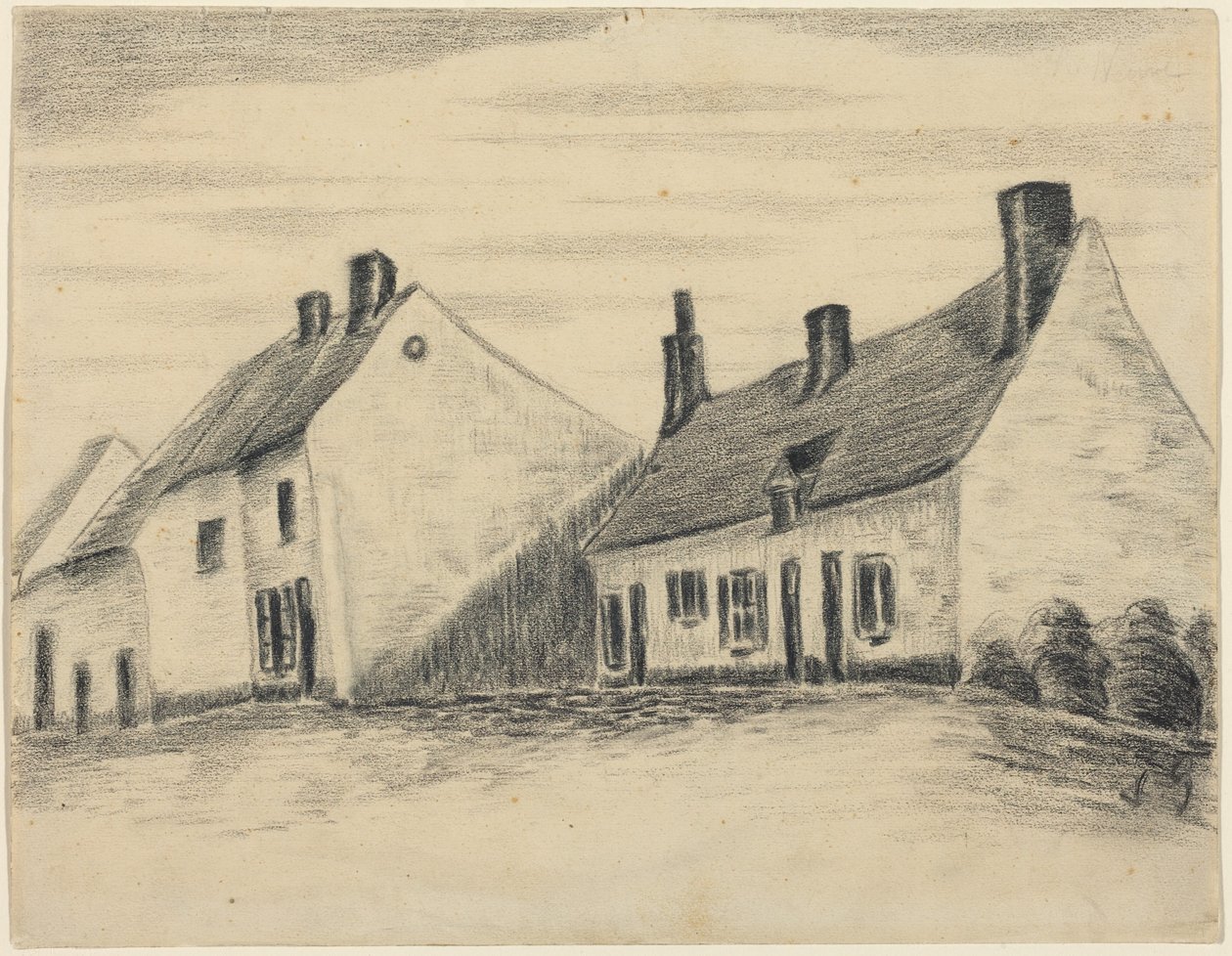 Zandmennik-huset af Vincent van Gogh