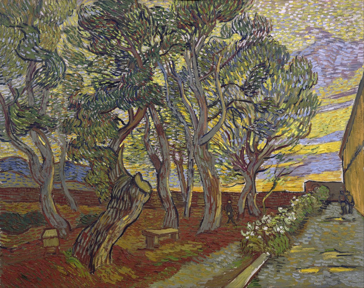 Haven ved Saint-Paul-hospitalet af Vincent van Gogh