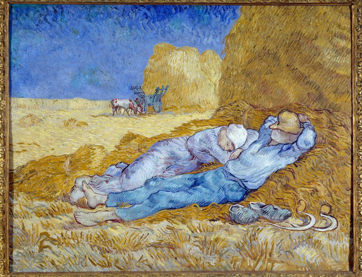 Meridianen eller siestaen (efter Hirse) af Vincent van Gogh