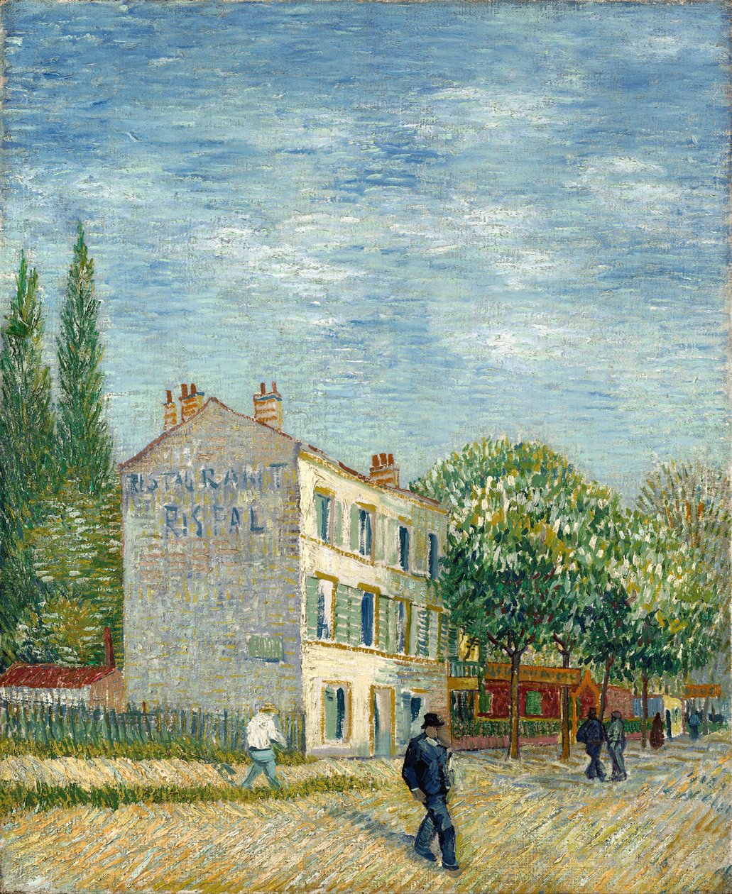Restauranten Rispal i Asnières af Vincent van Gogh