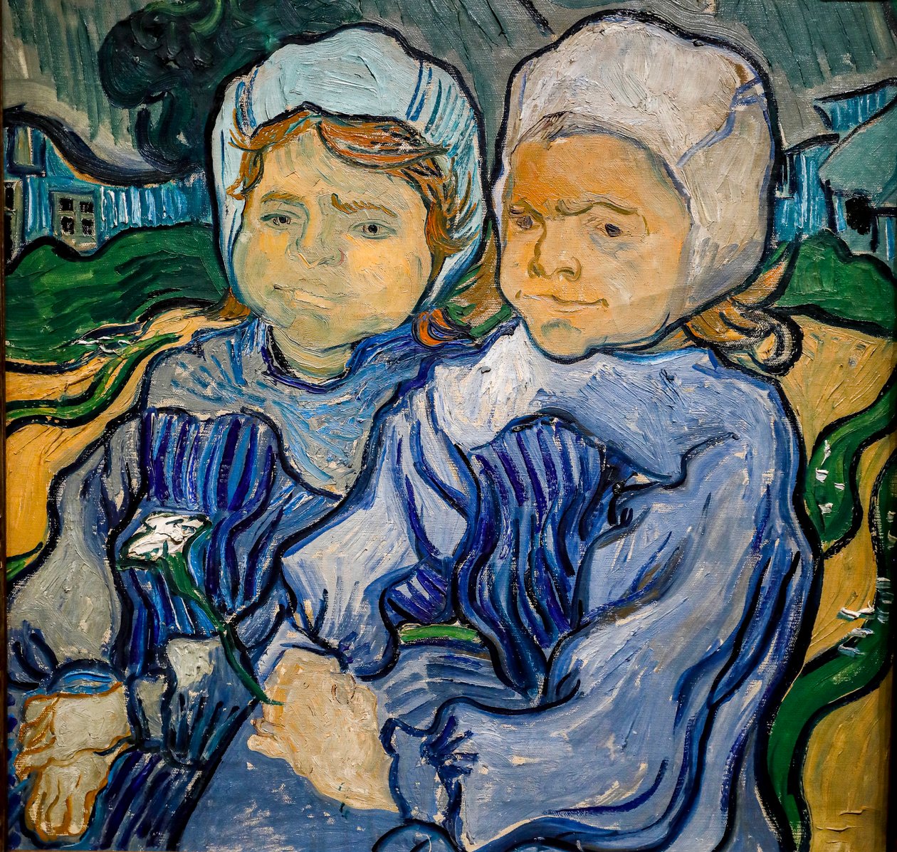 To små piger, to små piger af Vincent van Gogh