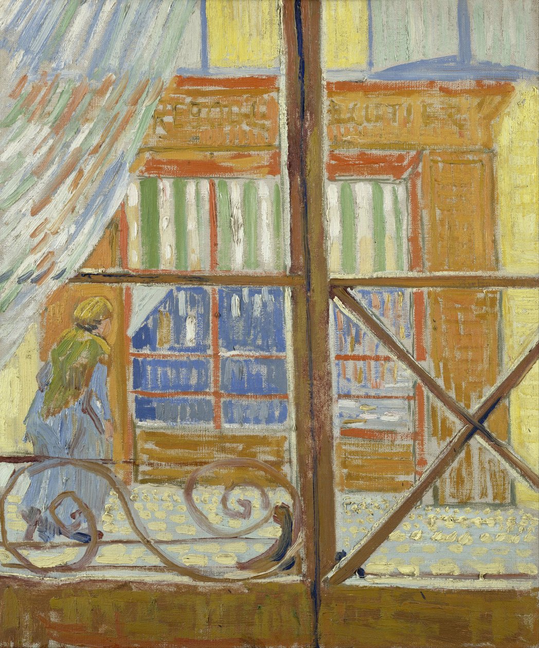Udsigt over en slagterbutik af Vincent van Gogh