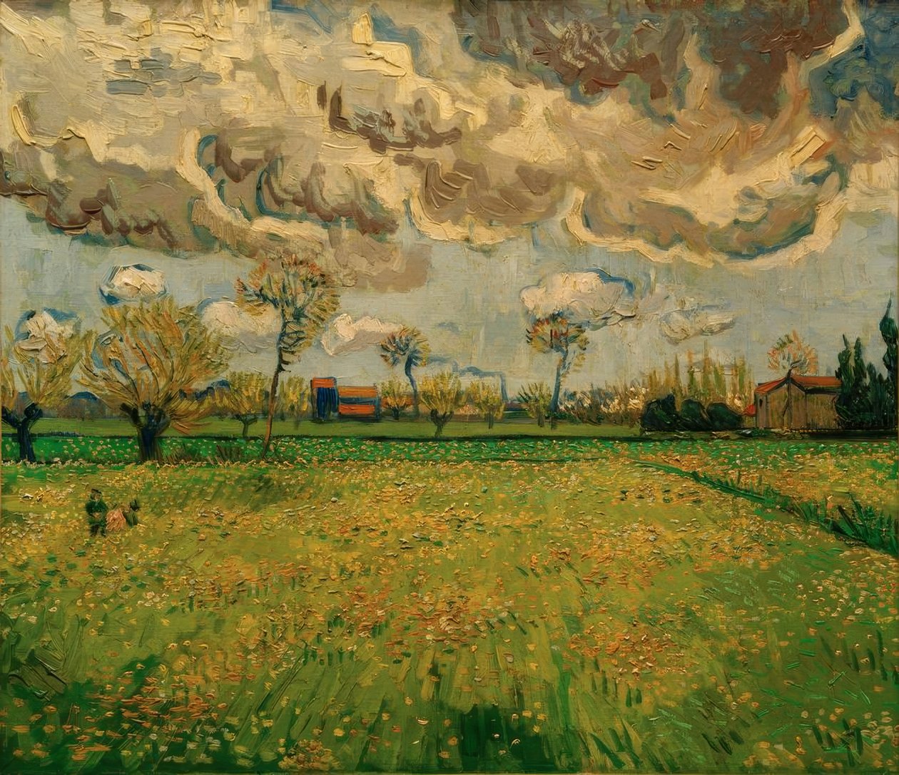 Enge (arles) af Vincent van Gogh