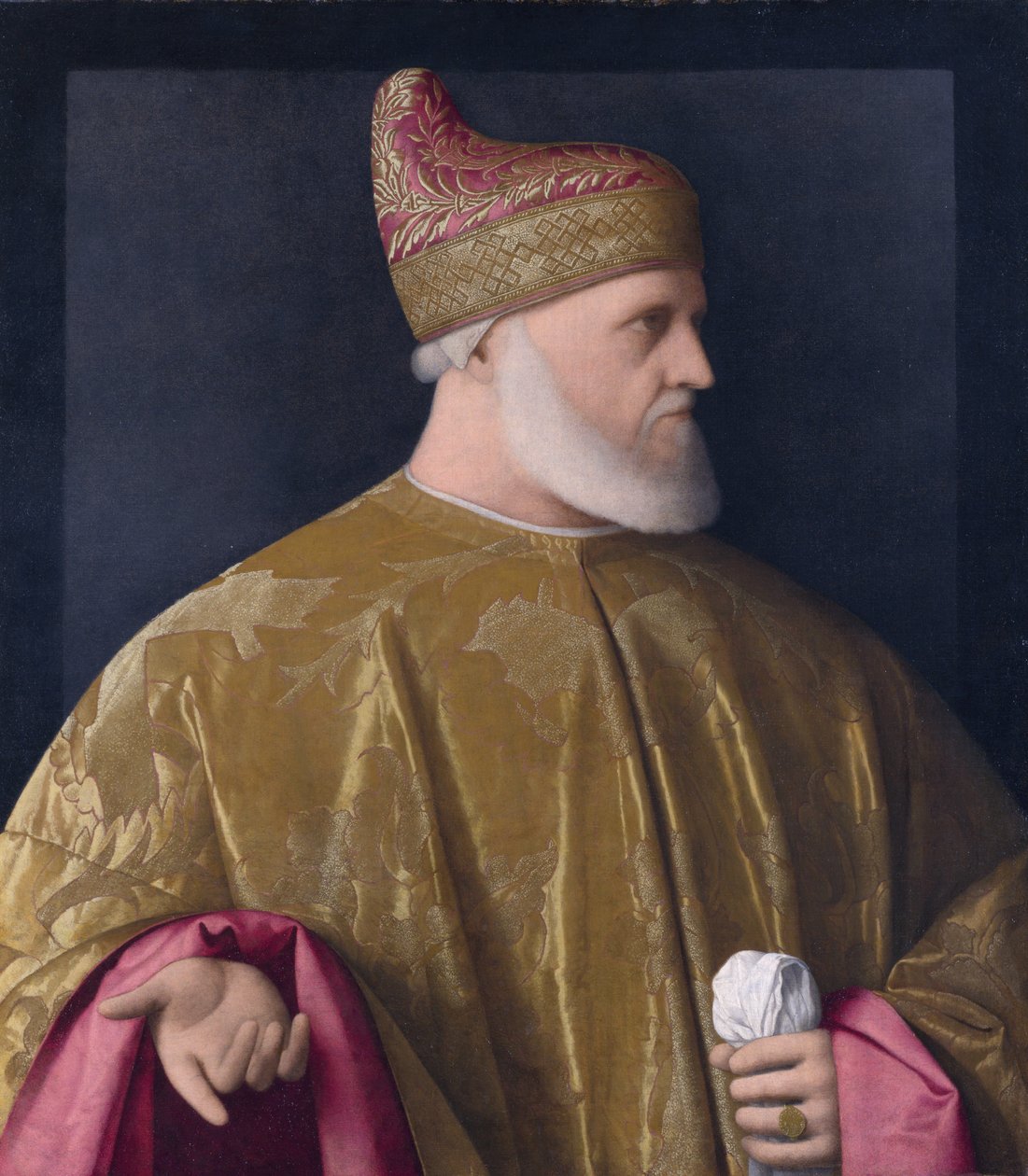 Portræt af Dogen, Andrea Gritti af Vincenzo Catena