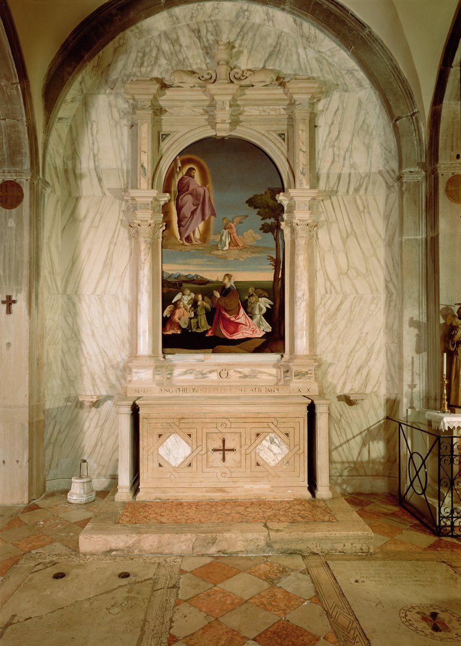 Sankt Christina altertavle af Vincenzo di Biagio Catena
