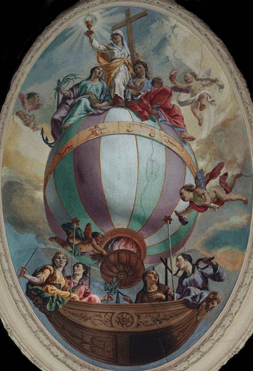 Dyd på en ballon af Vincenzo Angelo Orelli